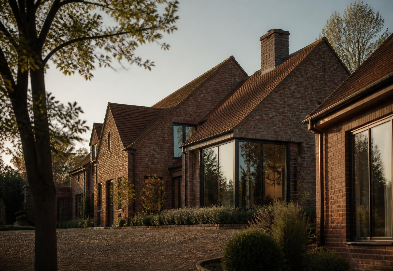 A brick family home in Berkshire, of the kind our Sunningdale mortgage advisers help clients buy